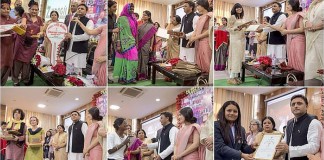 Akhilesh Yadav bestows the Rani Laxmi Bai Bravery Award to women of courage on March 8.`Akhilesh Yadav bestows the Rani Laxmi Bai Bravery Award to women of courage on March 8. Brave teen girl,